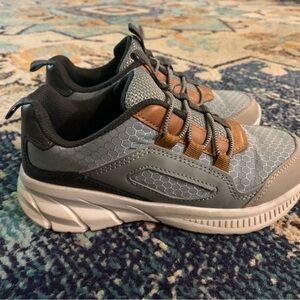 Carter's Gray and Brown Kids Sneakers